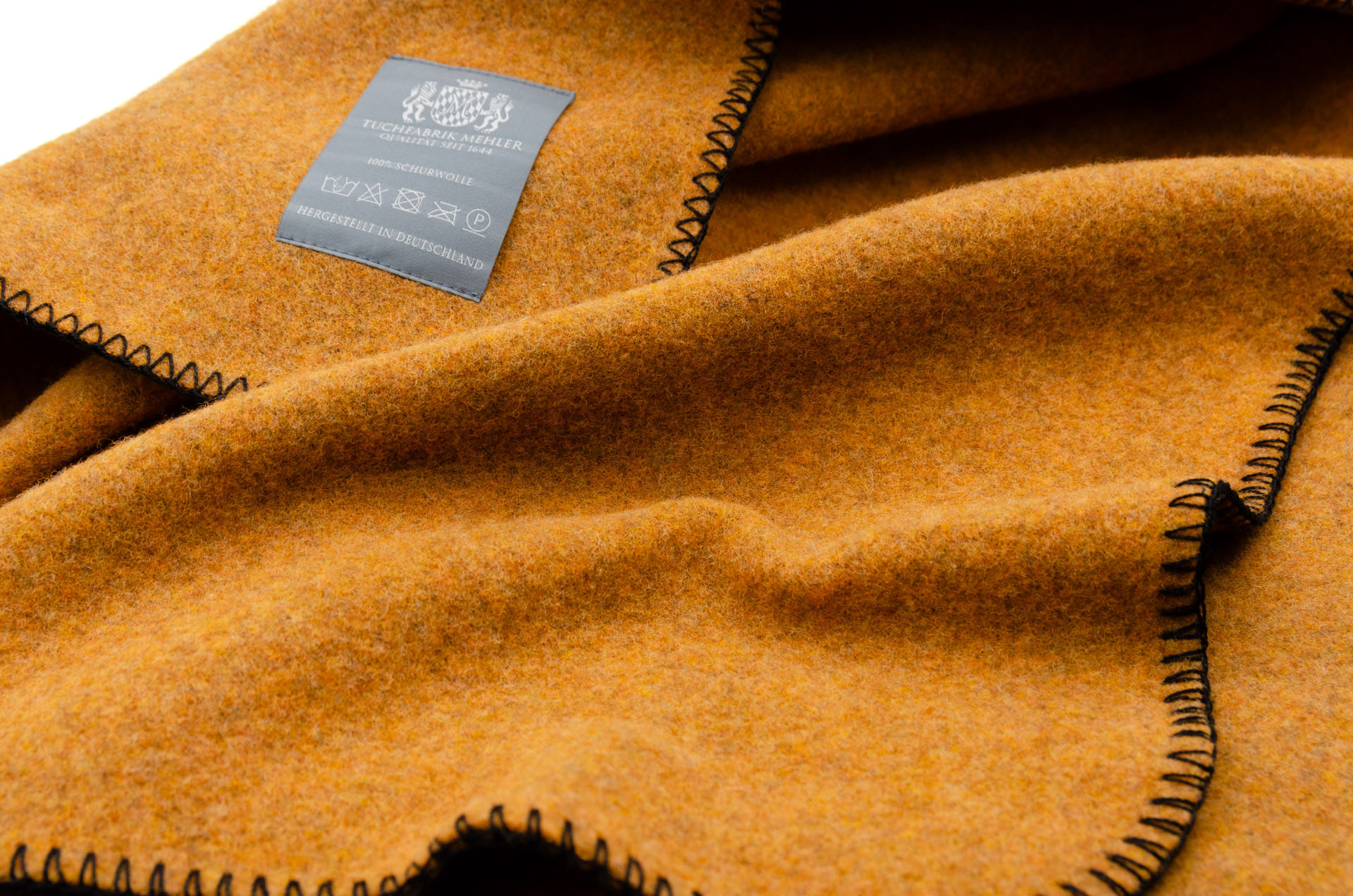 Wolldecke Farbenspiel